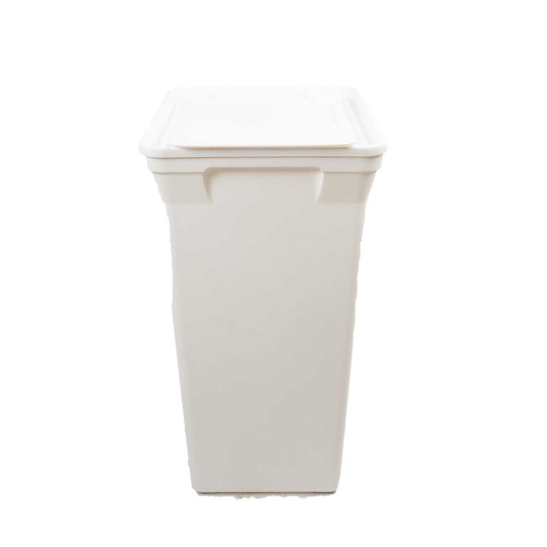 Qutu Trashbin  Beyaz 40 L plastik çöp kovası - 2