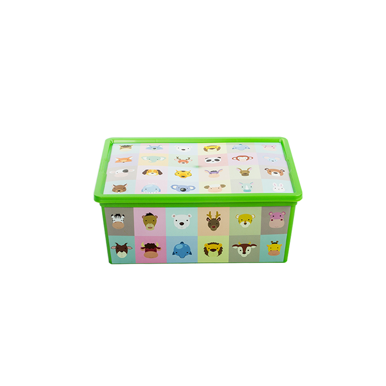 Qutu Trend Box Looking Learning - 10 Litre oyuncak saklama kutusu - 1