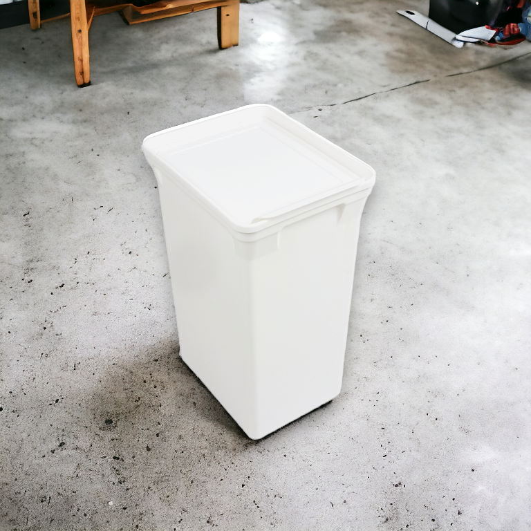 QUTU Q-TRASH BIN 20 L BEYAZ ÇÖP KOVASI - 1