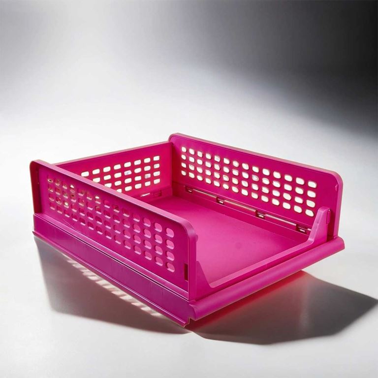 QUTU Foldable-SHELF  Dekoratif Katlanabilir Raf -Pembe - 3