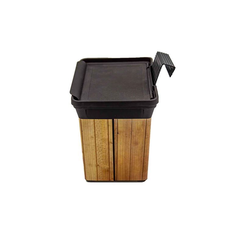 QUTU Q-TRASH BIN 5 L WOOD ÇÖP KOVASI - 3