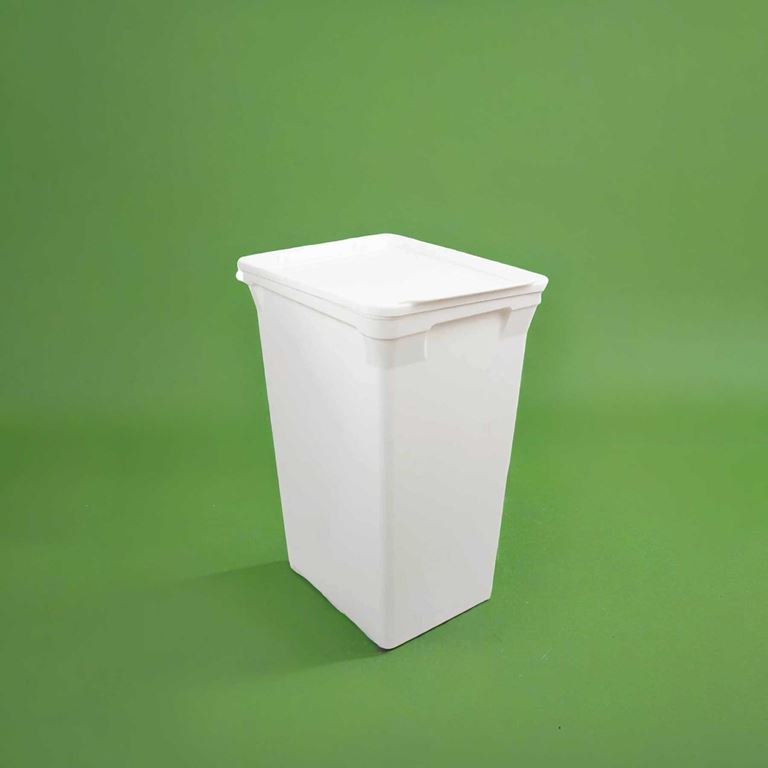 QUTU Q-TRASH BIN 20 L BEYAZ ÇÖP KOVASI - 1