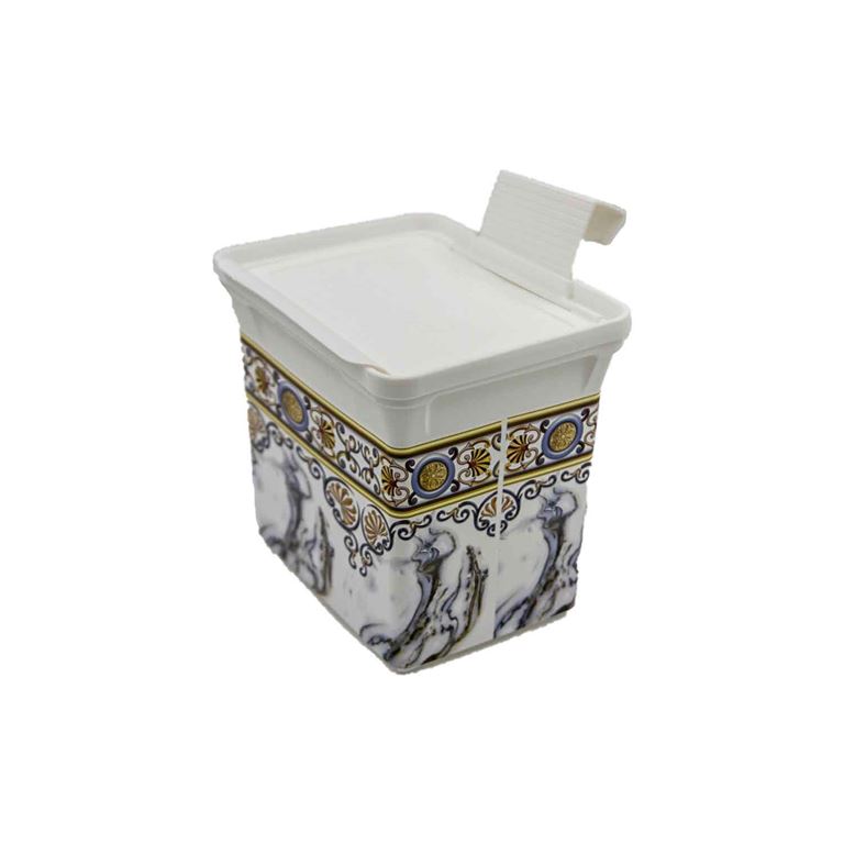 QUTU Q-TRASH BIN 5 L DECO MARBLE ÇÖP KOVASI