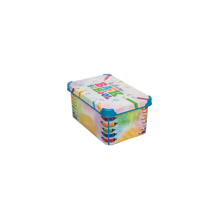 Qutu Style Box Back to School -set Dekoratif Saklama Kutusu - 2