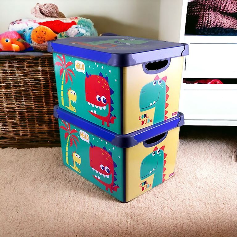QUTU Style Box Dude Dekoratif Kutu Set - 2x 20 Litre - 1
