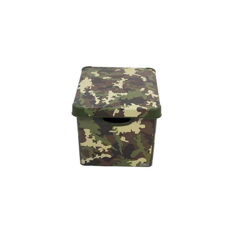 Style Box Camouflage - 20 Litre Dekoratif Saklama Kutusu - 2