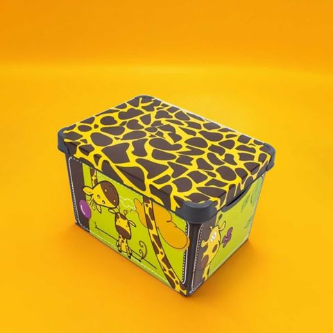 Style Box Giraffe - 20 Litre Dekoratif Saklama Kutusu