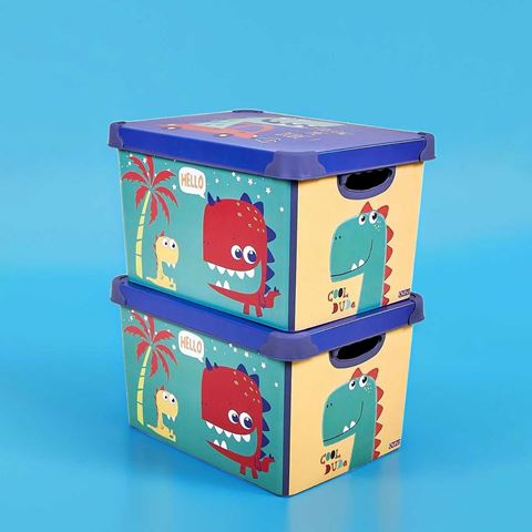 QUTU Style Box Dude Dekoratif Kutu Set - 2x 20 Litre