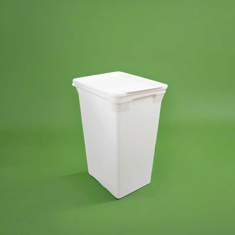 QUTU Q-TRASH BIN 20 L BEYAZ ÇÖP KOVASI