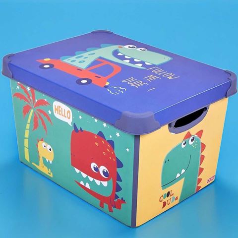 Style Box Dude - 20 Litre Oyuncak Saklama Kutusu