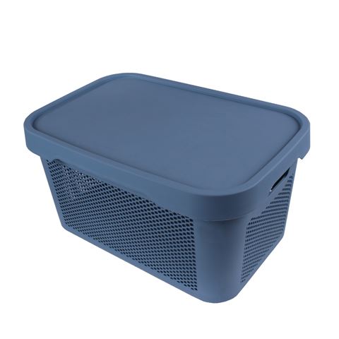 Q-Basket Çamaşır Sepeti - 20 Litre Mavi