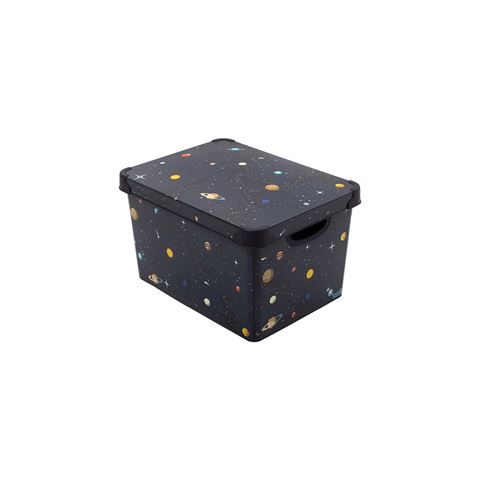 QUTU Style Box Planets- 20 L Dekoratif Saklama Kutusu
