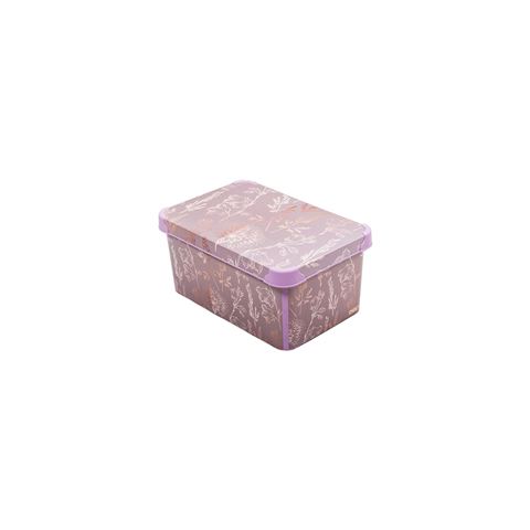QUTU Style Box Wild Flowers 10 L dekoratif kutu