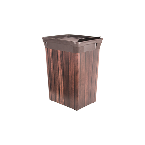 Qutu Trashbin  blackwood 20 L plastik çöp kovası